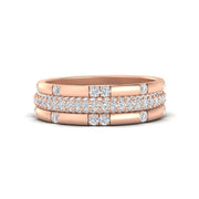 Trio Stackable Wedding Band